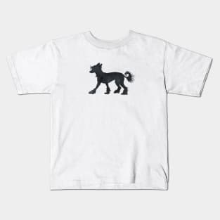 Chinese Crested Dog Art Kids T-Shirt